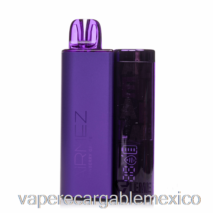 Vape Recargable Airmez 10000 Desechable Arándano Uva